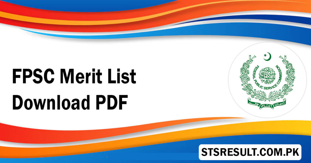 FPSC Merit List 2024 GR Shortlisted Candidates List [Announced]